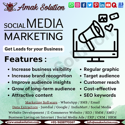 Social Media Marketing branding business design digital marketing graphic design illustration logo marketing seo smm