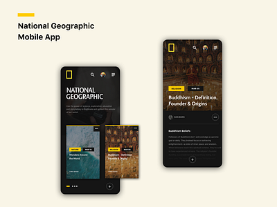 National Geographic - Mobile App - Shots