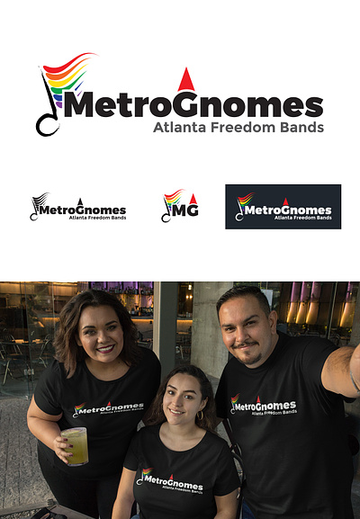 MetroGnomes Logo branding design graphic design logo