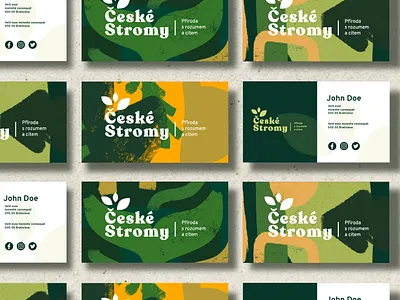 České Stromy branding design graphic design illustration logo typography ui vector visual identity
