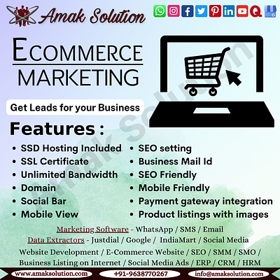 E-commerce branding business design digital marketing graphic design logo marketing seo smm