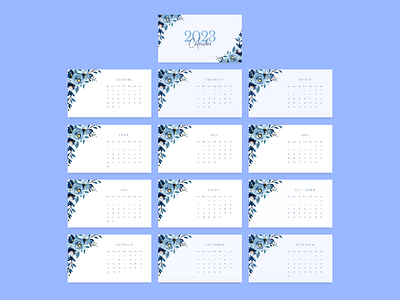 Floral calendar calendar floral photoshop