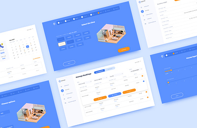 Sproost Case Study 3d cleaning logo organized service ui ux washing web design website