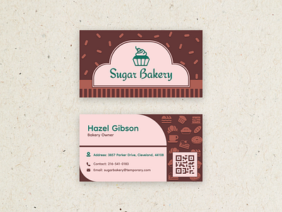 Info Card (Daily UI #45) bakery card daily 100 challenge dailyui dailyuichallenge design figma infocard logo pexels ui