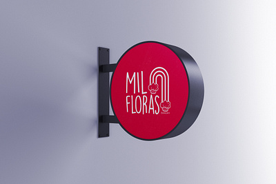 Mil Floras (Identidad de marca) branding design diseño identidad logo marca