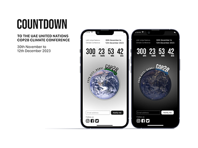 DailyUI Challenge - Day 14 app app design appdesign cop28 countdown timer daily ui daily ui design dailyui dailyuidesign design design challenge designchallenge mobile design portfolio ui ui design uidesign ux ux design uxdesign