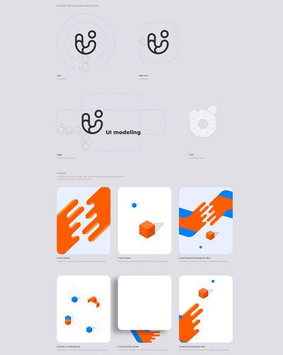 UI humanization logos + UI components branding