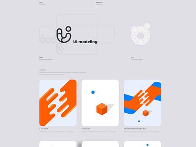 UI humanization logos + UI components branding