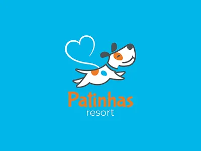 Patinhas Resort branding design graphic design illustration logo vector