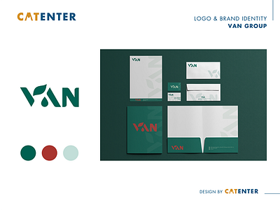 Brand Identity VAN GROUP brand indentity branding graphic design logo