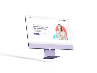 Educational Website UX/UI Design branding certificate courses design educational graphic design logo online study qama school ui user experience ux webdesign website wireframe