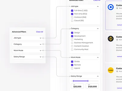 Filter UX Exploration
