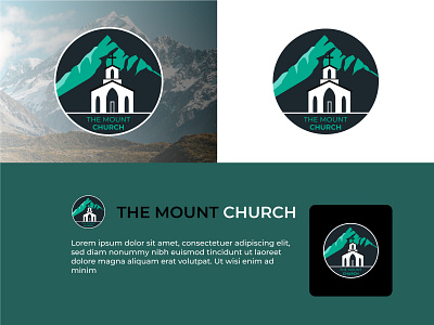 MOUNT CHURCH LOGO adobe illustrator adobe photoshop adobe xd branding design illustration logo ui ux vector