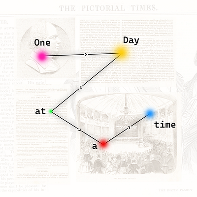 One Day At a Time animation graphic design mixedmedia motion graphics