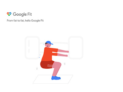 Google fit illustration art design google googlefit illustration illustrationdiaries illustrator vector