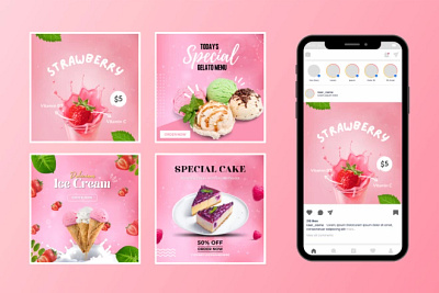 instagram post design social media post