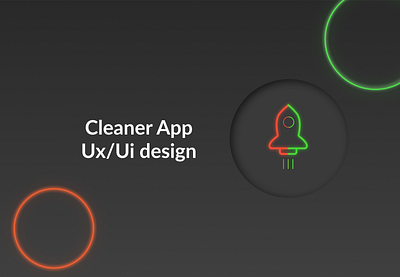 Cleaner App Ux/Ui design app branding figma graphic design ui uxui