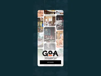 Restaurant App Design 🍽️ animated animation app app design concept design design logo motion graphics restaurant ui ux