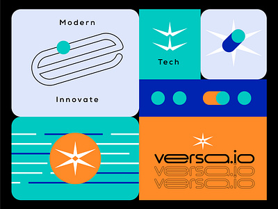 VERSA branding design icon identity illustration logo marks symbol ui vector