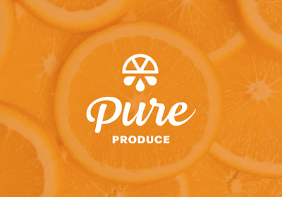 Day 88 - Pure Produce branding juice logo organic sustainable