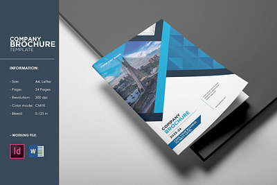 Company Profile Brochure business brochure business plan clean company brochure company profile corporate brochure creative indesign template minimal ms word multipurpose new company professional design profile profile brochure project proposal proposal report