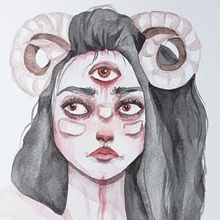 girl-demon-by-arina-on-dribbble