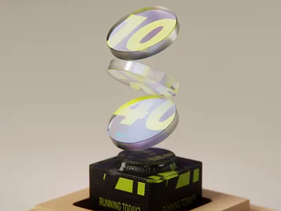 Nike digital clock 3d animation apple c4d cinema 4d clock design gif nike octane redshift ui