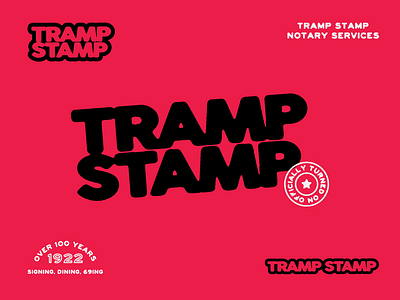 Professional Branding System: Tramp Stamp Notary professional