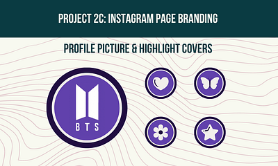 Instagram Page Branding branding design graphic design instagram socialmediadesign
