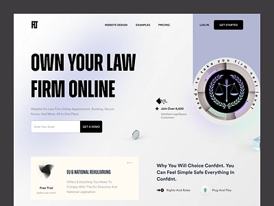 Law Firm Website animation app branding clean design flat graphic design illustration law lawfirm logo minimal motion design ui ux vector visual design visualdesign web web design