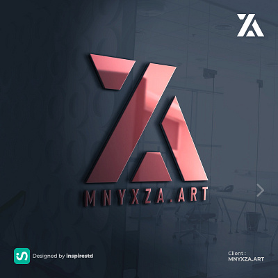 Logo letter ZA branding design dribbble graphic design logo logo letter minimalist vector