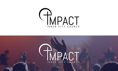Impact Inner city church Logo app branding church logo community logo design graphic design illustration logo logo design ministries logo typography ui ux vector