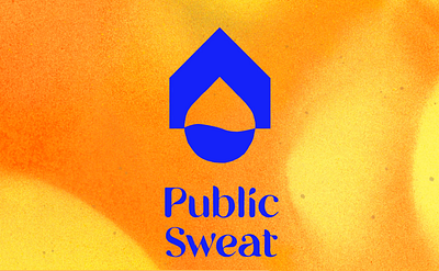 Public Sweat - Logo animation 2d animation animation intro logo logo animation motion design motion graphics