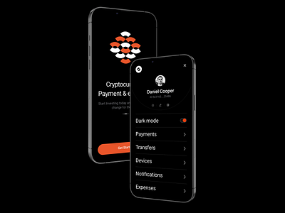 Paycoine Crypto payment Mobile App app bitcoin crypto crypto currency crypto mobile app crypto payment crypto profiles mobile app mobile banking nft ui uiux