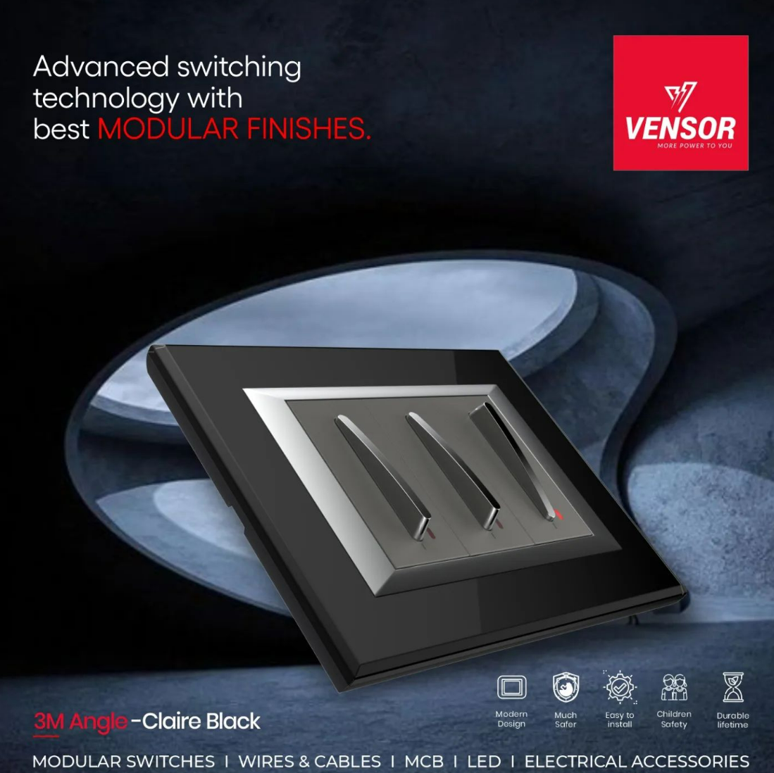 modular-switches-manufacturers-in-india-vensor-india-by-vensor