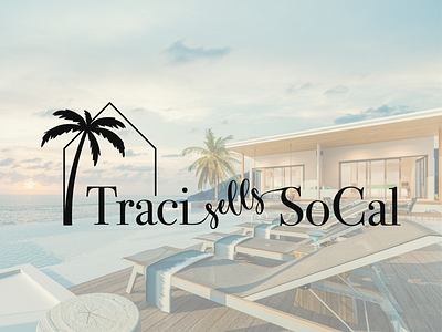 Traci Sells SoCal Logo Design branding design graphic design illustration logo typography vector