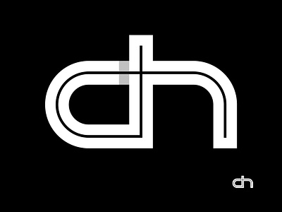dh anagram brand identity branding d dh dh logo h letter lettering logo logo designer logodesign logoinspiration logomark mark simple logo typography