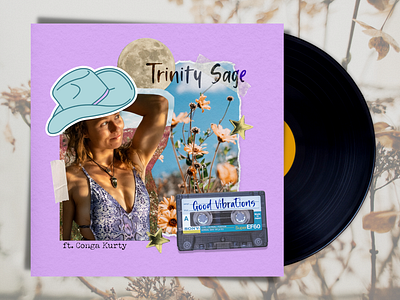 Trinity Sage Single Cover Art Work #1 branding design graphic design illustration vector