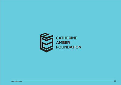 CAF - Catherine Amber Foundation Logo Design