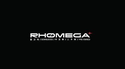 RHOMEGA - Branding / Website branding design graphic design logo logotype