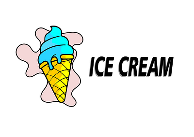 logo de helado 😍 graphic design logo