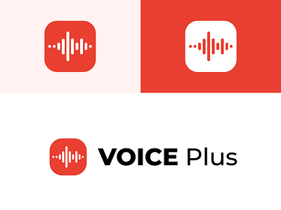 Voice Recorder App Logo adobe xd branding figma graphic design illustration logo typography ui ui ux design voice recorder