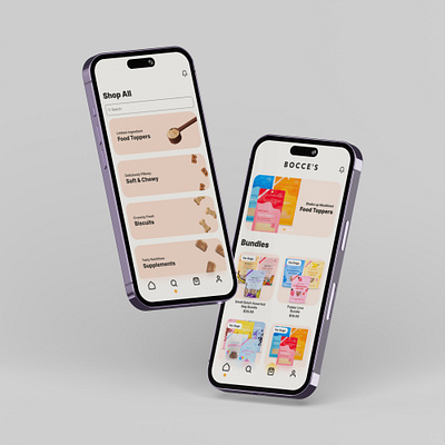 Bocce's Bakery app branding concept dailyui design ecommerce productdesign ui uxui
