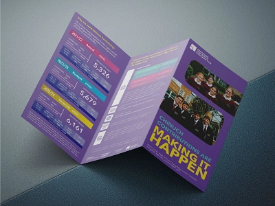 Local schools fundraising campaign brand identity branding brochure fundraising graphic design layout nonprofit print design schools