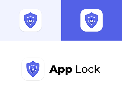 App Lock Logo app lock audio files figma hide video illustration logo typography vector wallet