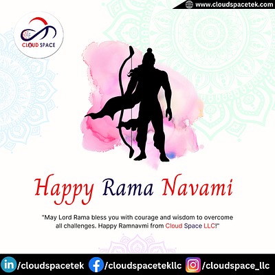 Happy Rama Navami from Cloud Space LLC animation motion graphics ui