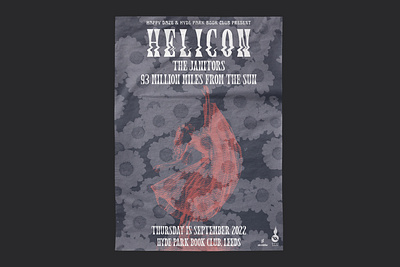 Helicon - Poster & Social Media Artwork. art bands design graphic design music poster poster art