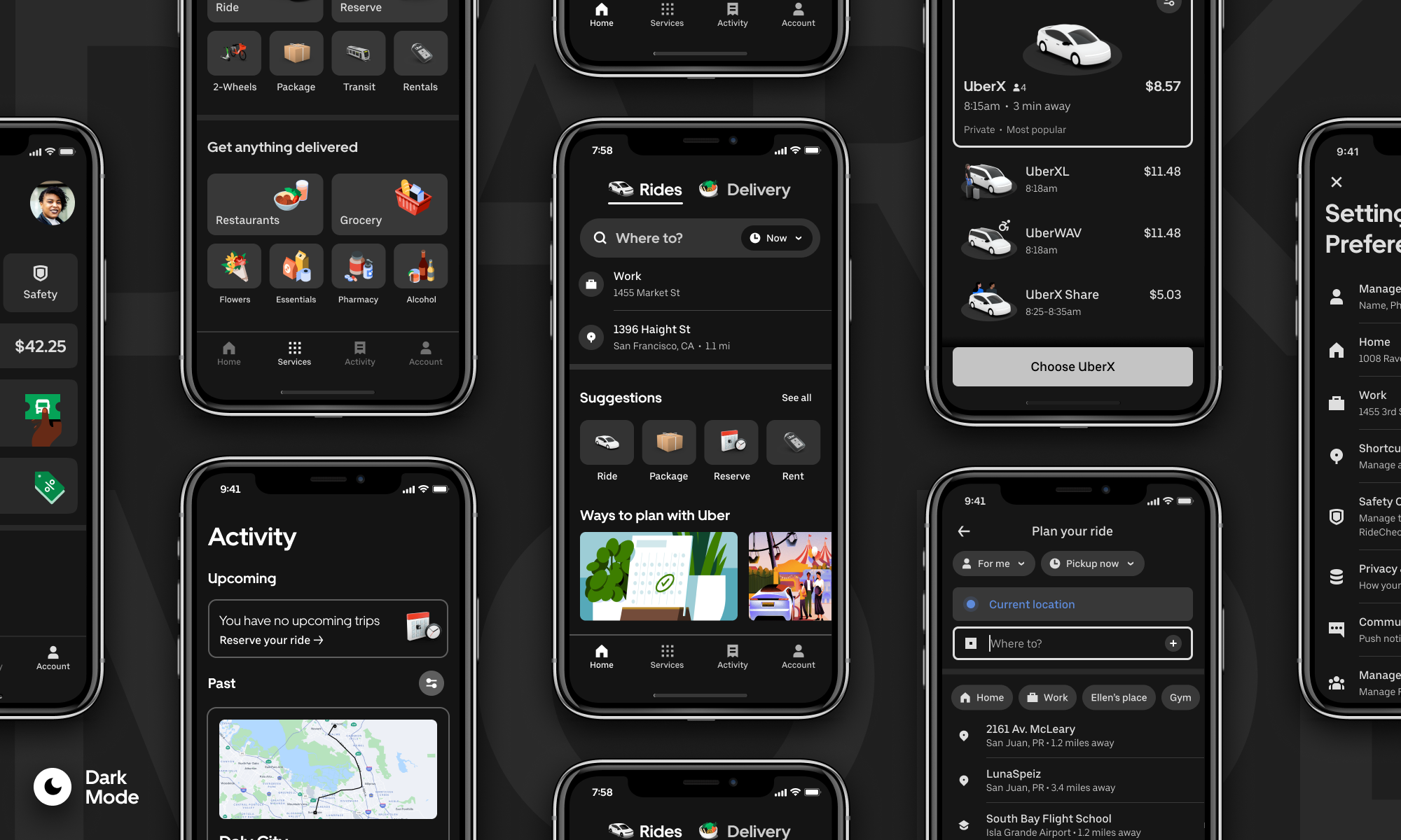 Uber gets simplified home screen and Live Activities on iPhone