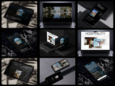 Dubai Community Web app community design dubai house luxury product design ux