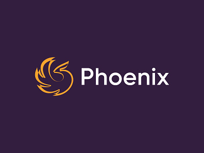 Phoenix logo a b c d e f g h i j k l m n o p brand identity brand mark branding logo logo design phoenix logo visual identity